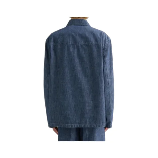 Jil Sander Chambray Pocket Detail Shirt Jacket