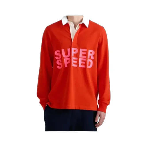 Jw Anderson Super Speed Polo Shirt