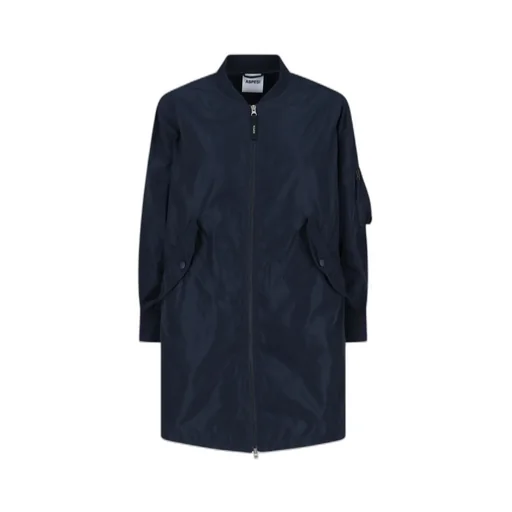 Aspesi Long Sleeved Zip-Up Coat