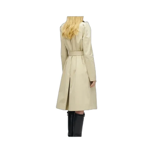 Alexander Mcqueen Pleated Belted Trench Coat