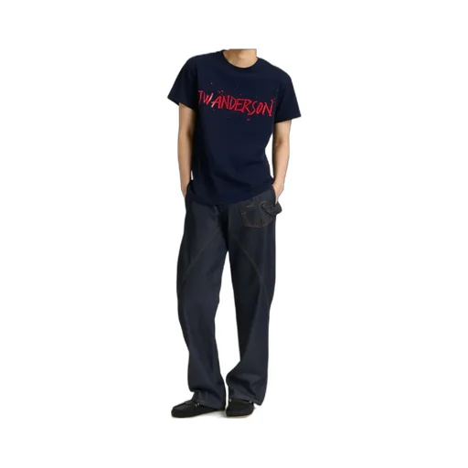 Jw Anderson Logo Printed Crewneck T-Shirt