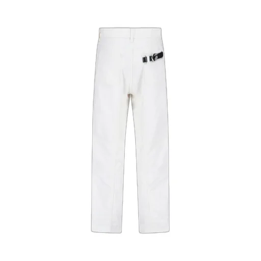 Coperni Straight Leg Logo Plaque Pants