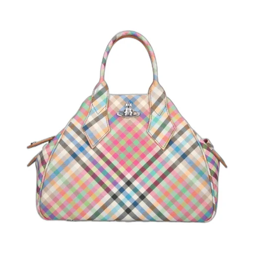 Vivienne Westwood Checked Tote Bag