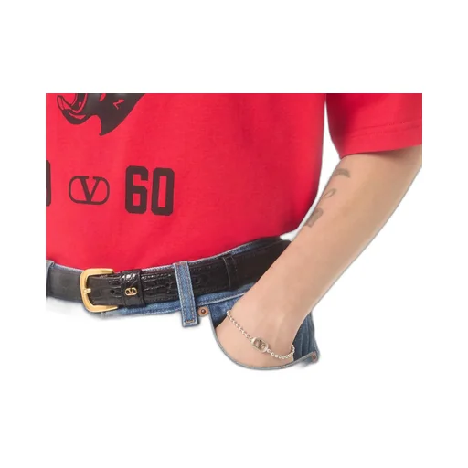 Valentino Ovalette Vlogo Signature Bracelet