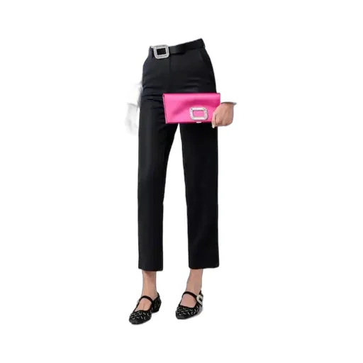 Roger Vivier Buckle Embellished Clutch Bag