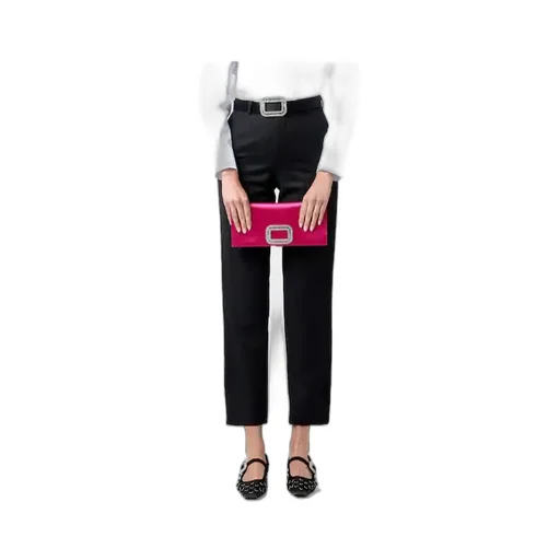 Roger Vivier Buckle Embellished Clutch Bag