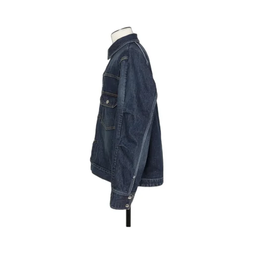 Flap-Pocket Denim Jacket