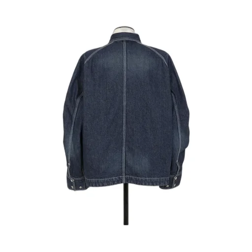 Flap-Pocket Denim Jacket