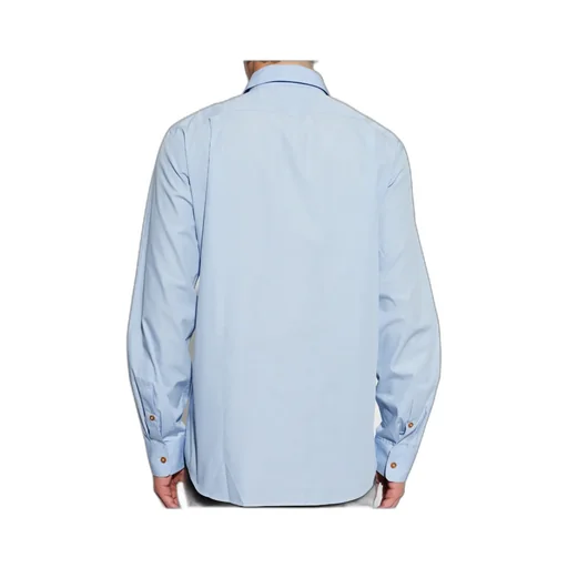 Orb-Embroidered Organic-Cotton Shirt