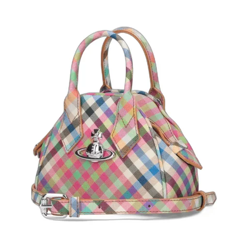 Vivienne Westwood Logo Plaque Top Handle Bag