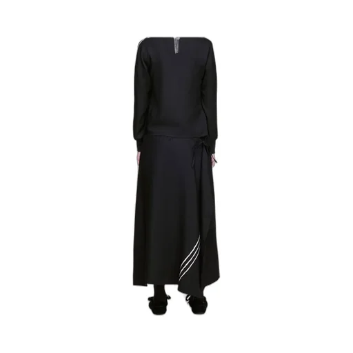 Y-3 Sport Uniform Raw Cut 3 Stripes Skirt