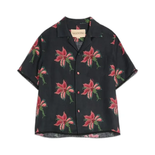 Floral-Pattern Shirt