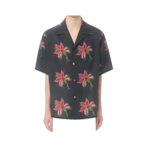 Floral-Pattern Shirt