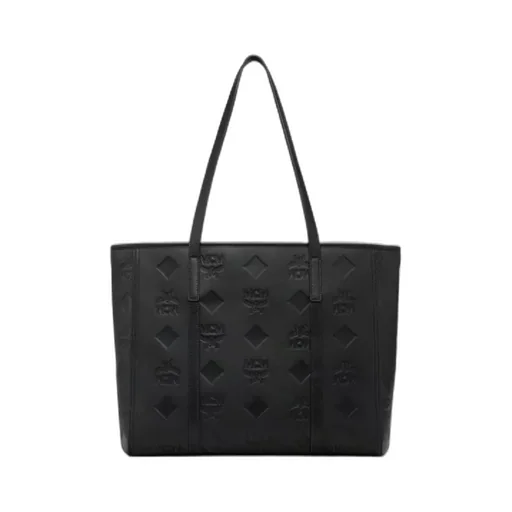 Medium Toni Monogram Leather Tote Bag