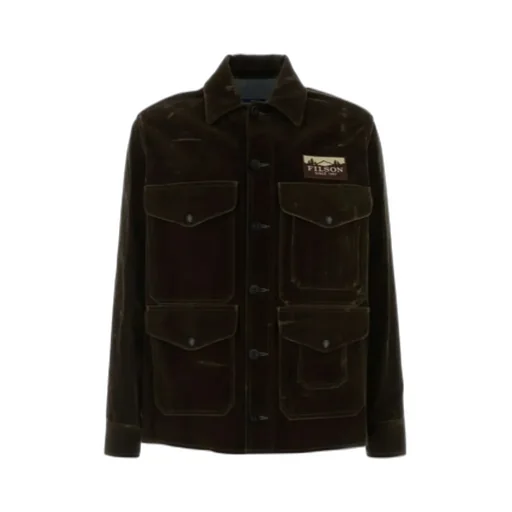 Long-Sleeved Button-Down Casual Jacket