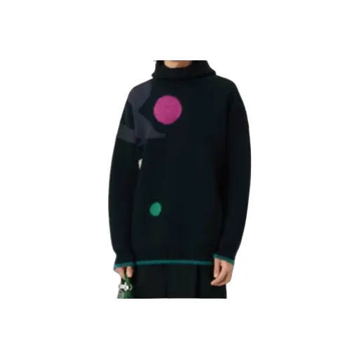 Lacoste Pattern Jacquard Crewneck Jumper
