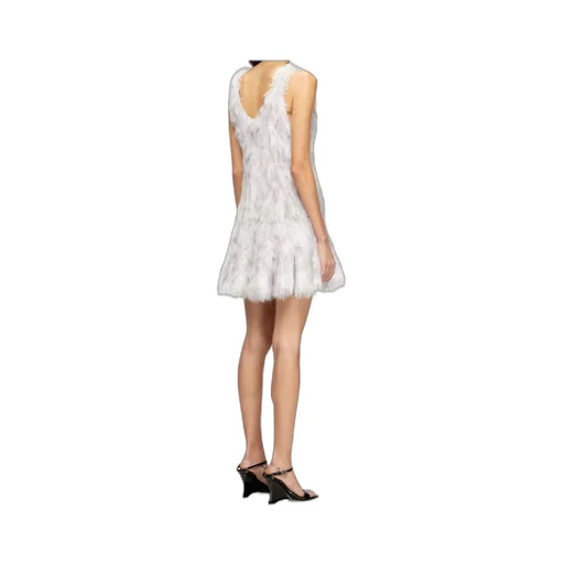 Jacquard-Knit Mini Dress