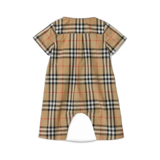 Burberry Kids Check Baby Pyjamas