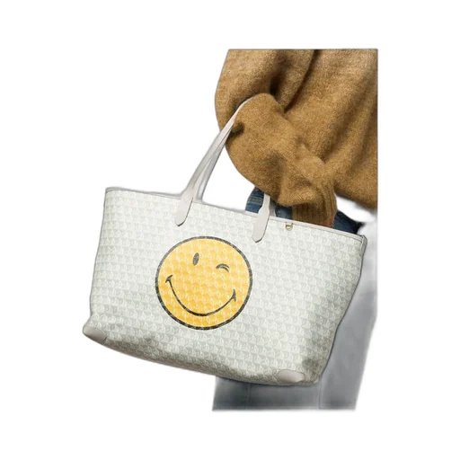 I Am A Plastic Bag Printed Canvas Tote Bag