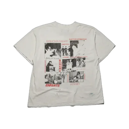 Enfants Riches DÉPrimÉS Distressed Print T-Shirt