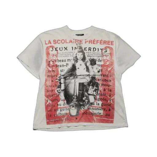 Enfants Riches DÉPrimÉS Distressed Print T-Shirt