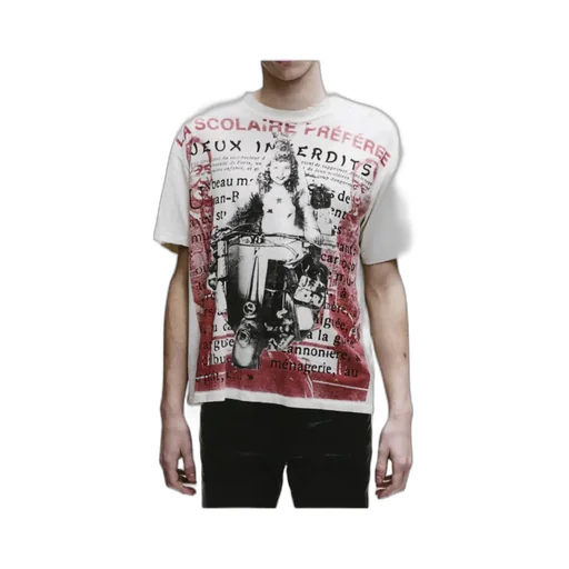 Enfants Riches DÉPrimÉS Distressed Print T-Shirt