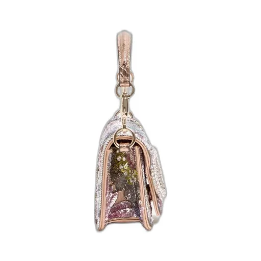 Valentino Garavani Locò Small Embroidered Shoulder Bag With Jewel Logo