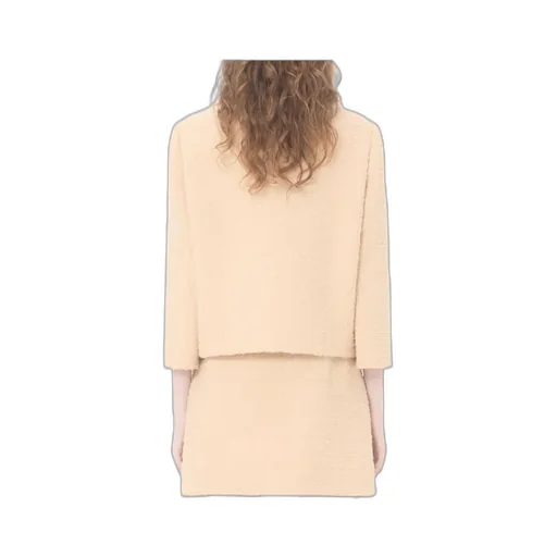 Valentino	Logo Plaque Button Embellished Jacket