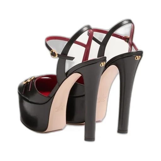 Crasher Platform Pumps In Kidskin 145Mm