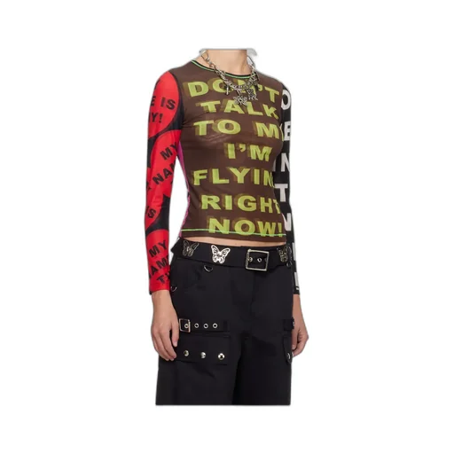 Don't Talk To Me Mesh T-Shirt