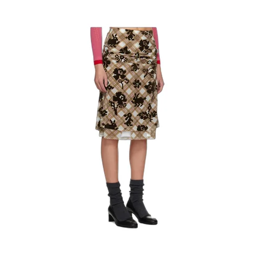 Sonicscape Mesh Midi Skirt