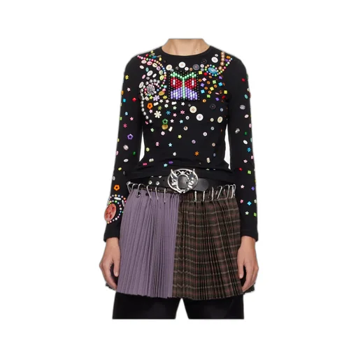 Night Defunct Beaded T-Shirt