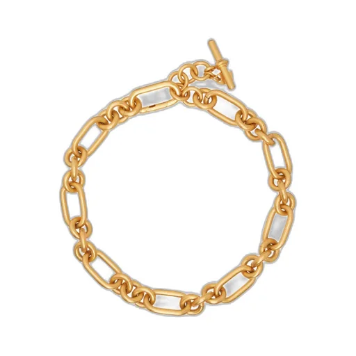 Sync Brass Necklace