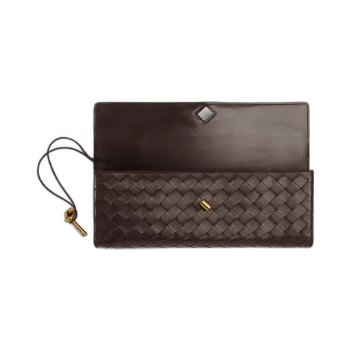 Bottega Veneta Andiamo Intrecciato Clutch Bag