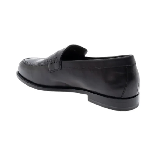 Doucal's Slip-On Almond Toe Loafers