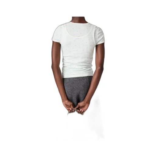 Ribbed Jersey Tank Top