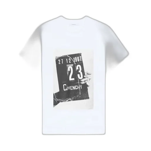 Givenchy Graphic Printed Crewneck T-Shirt