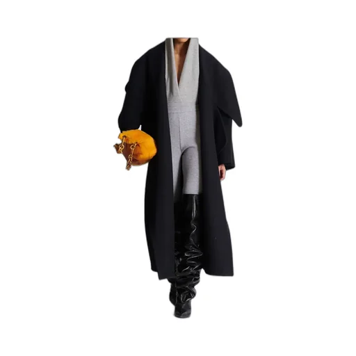 Balmain Collared Oversize Coat