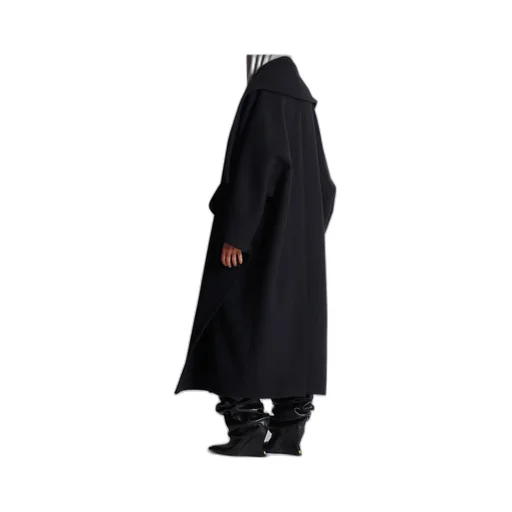 Balmain Collared Oversize Coat
