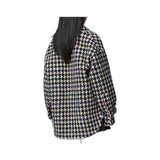 Loewe Houndstooth Oversized Overshirt
