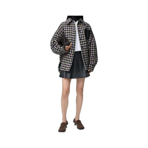 Loewe Houndstooth Oversized Overshirt