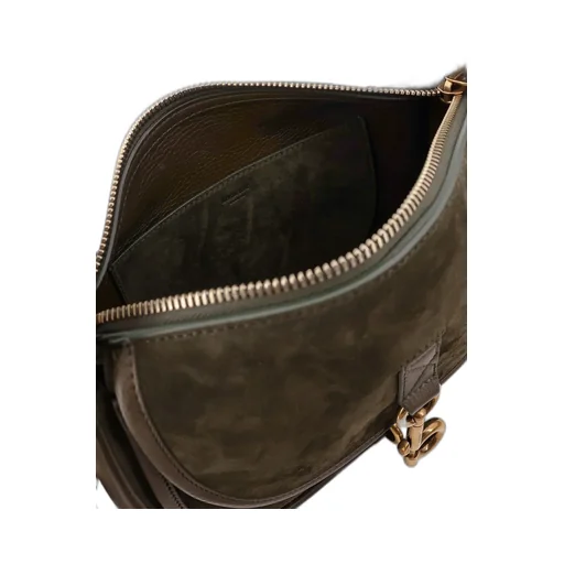 Burberry Clip Foldover-Top Small Tote Bag