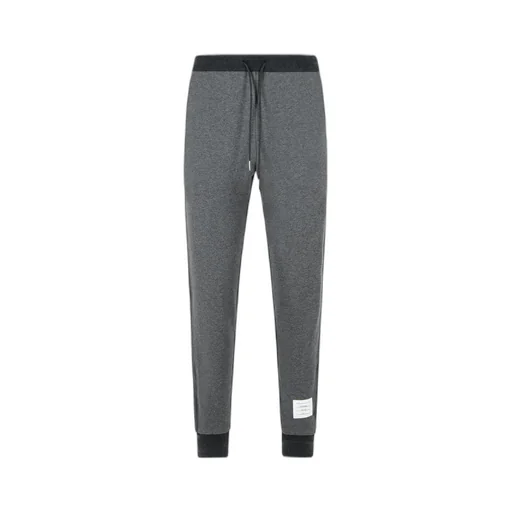 Thom Browne Mid-Rise Jersey Track Trousers