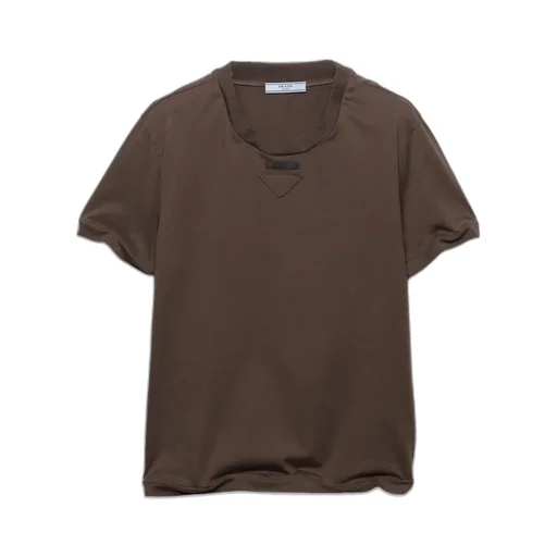 Triangle-Logo Crew-Neck T-Shirt