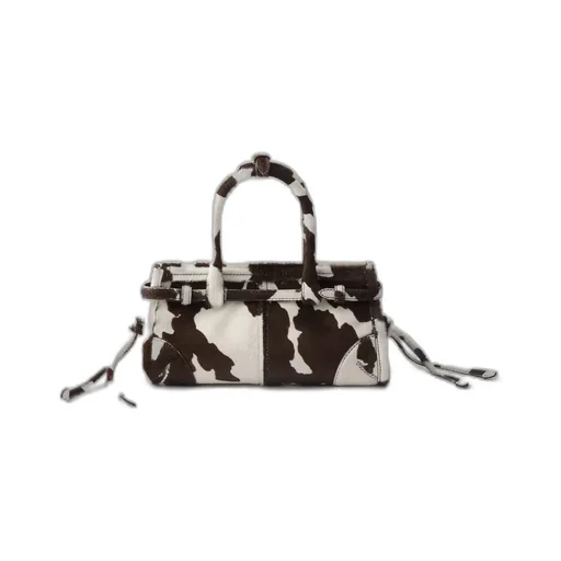 Prada Bonnie Mini Printed Leather Handbag