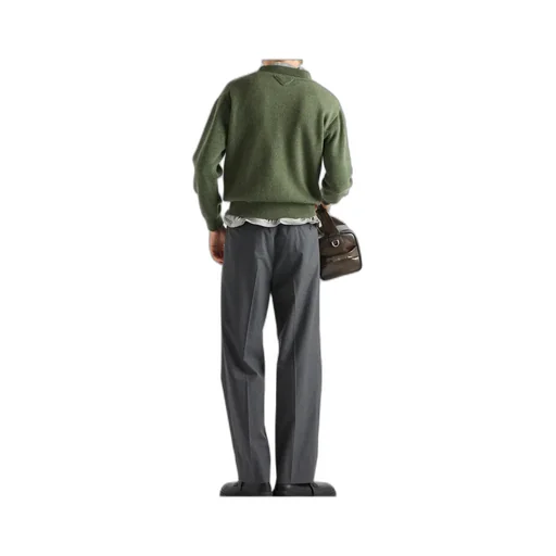 Prada Long-Sleeved Crewneck Jumper