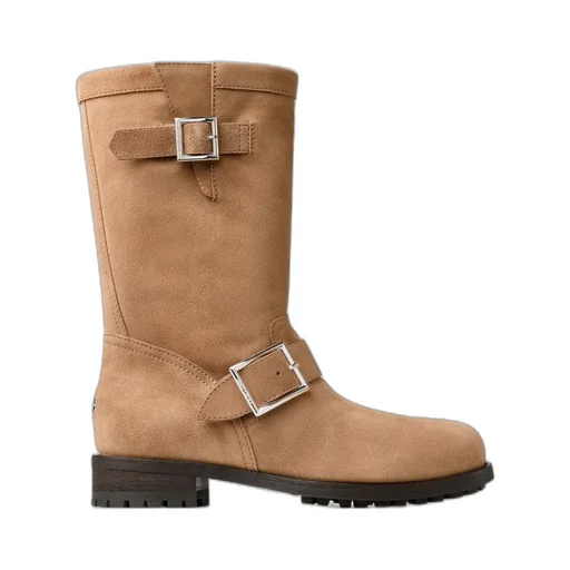 Biker Mid Ankle Boots
