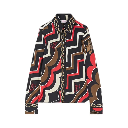 Istrice-Print Shirt