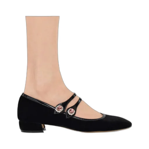 Ferragamo Embellished Mary Jane Shoes
