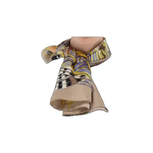 Ferragamo Rooster Print Scarf